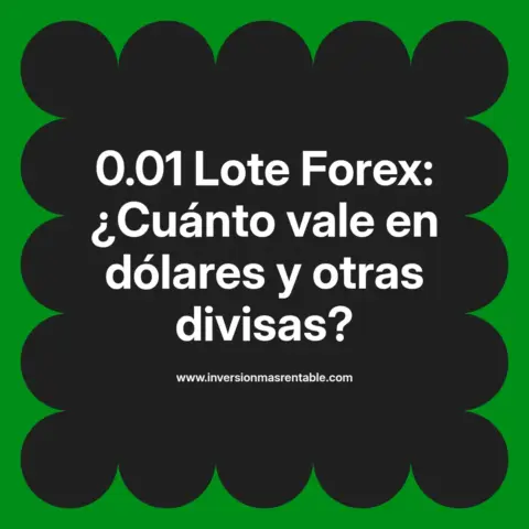 Gráfico sobre 0 01 lot forex y trading financiero